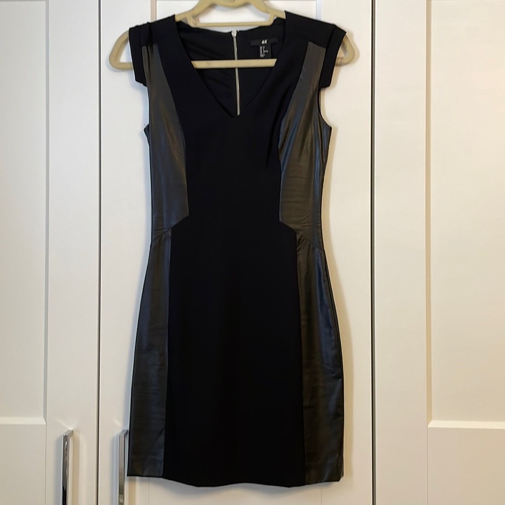 H&M black dress -size 2